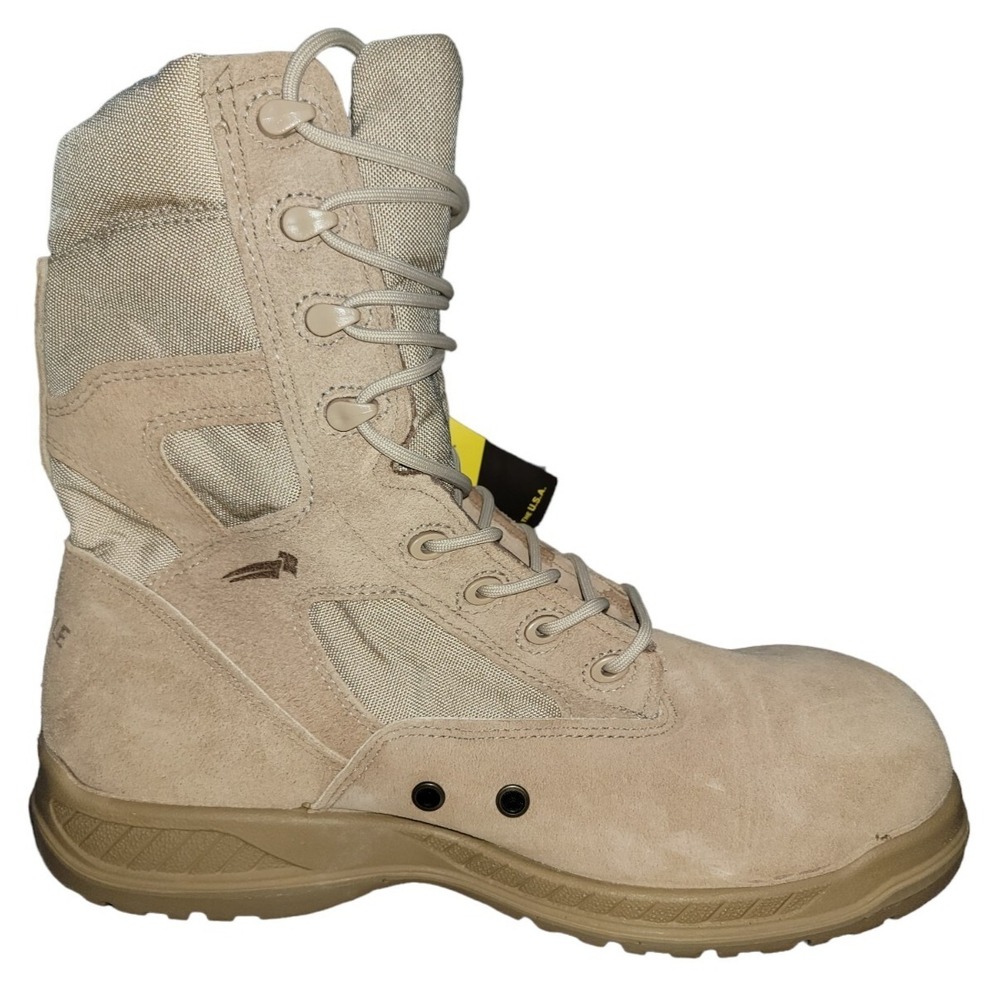 Belleville 310 Hot Weather Combat Boots Mens 12 R Brown Leather Military USA NWT
